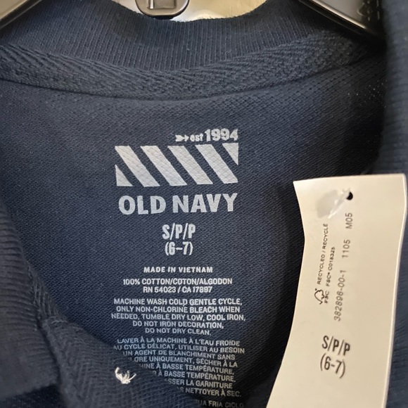 Old Navy Kids Polo Button Shirt - Size S - Picture 10 of 10